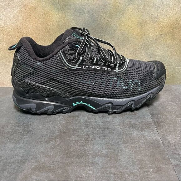 La Sportiva Wildcat 2.0 GTX Women's Running Shoes Charcoal/Aqua Size 7.5+ - Picture 10 of 16
